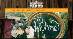 Desktop Screenshot of hartley-farms.com